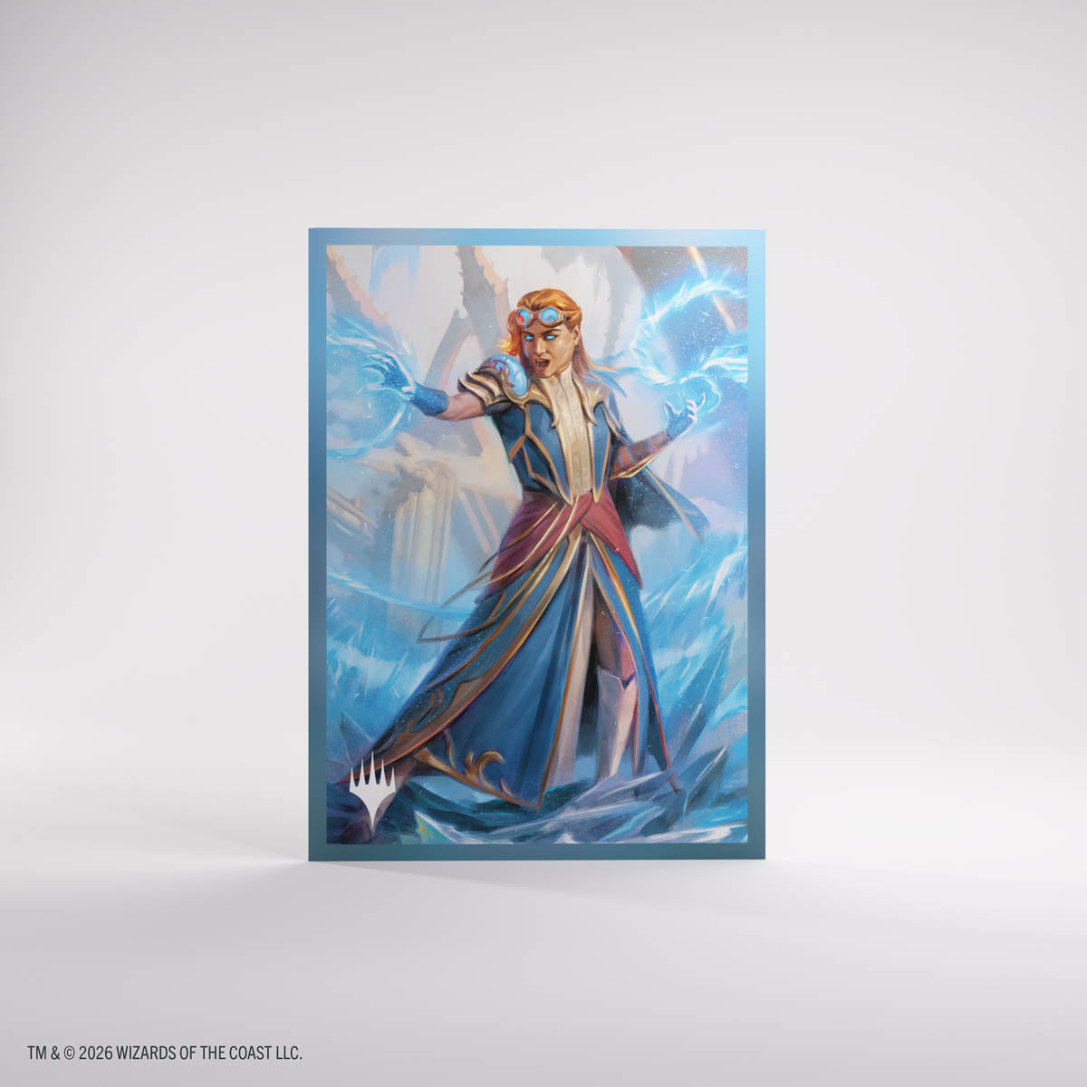MTG Reality Fracture Premium Art Sleeves - Chandra Chill of Compliance single sleeve artwork