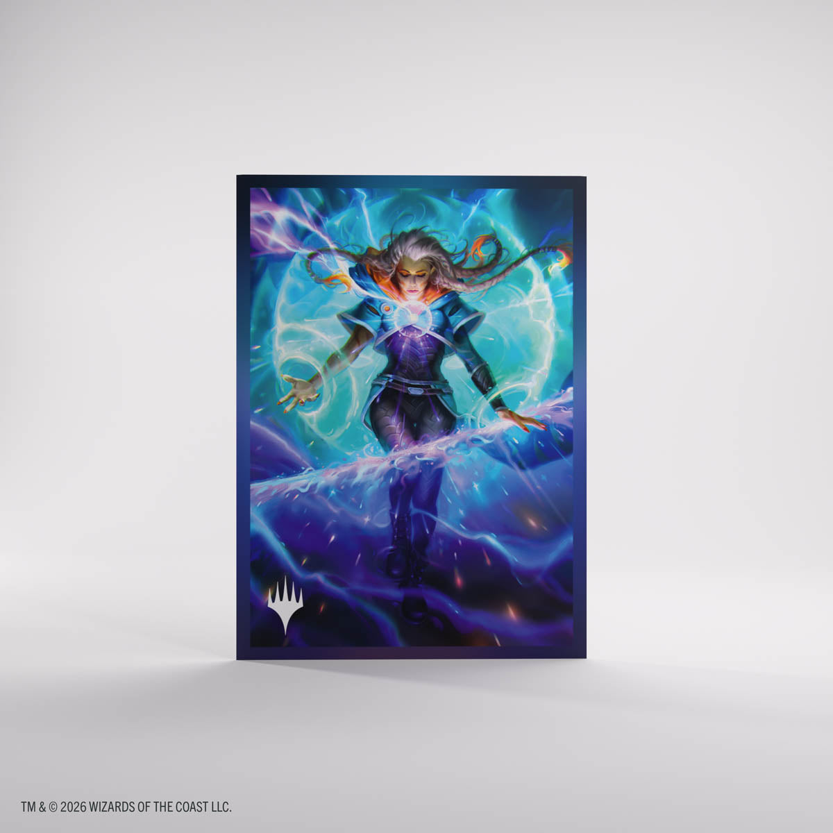 MTG Reality Fracture Premium Art Sleeves - Entrust the Spark single sleeve artwork