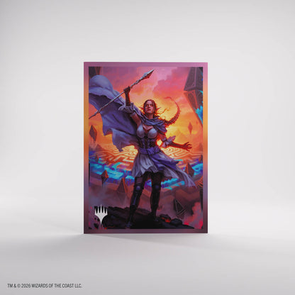 MTG Reality Fracture Premium Art Sleeves - Nissa Leyline Tamer single sleeve artwork