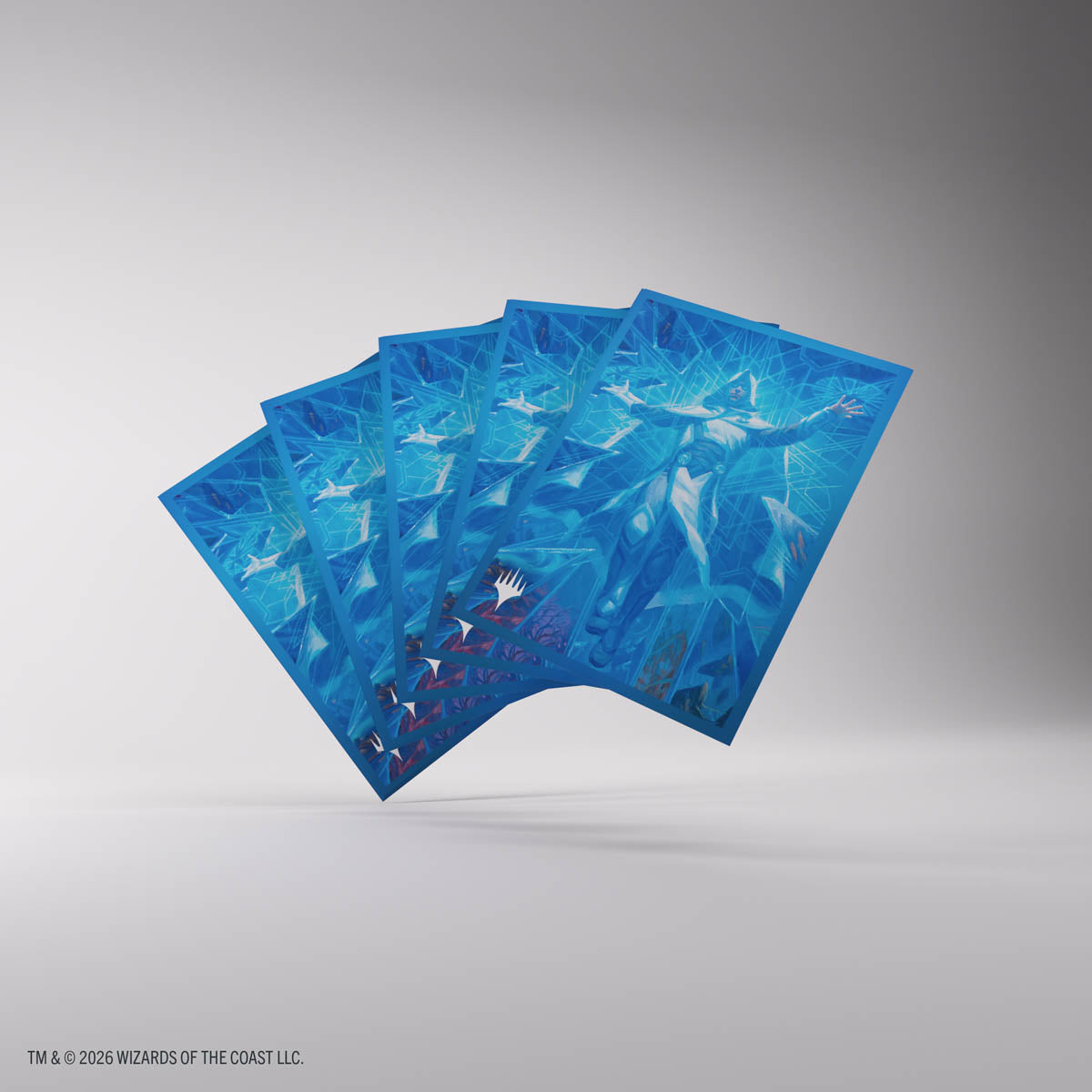 MTG Reality Fracture Premium Art Sleeves - Overwrite the Multiverse fanned sleeves
