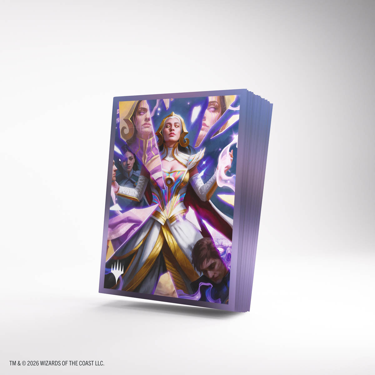 MTG Reality Fracture Premium Art Sleeves - Return to the Light Realms stacked sleeve artwork