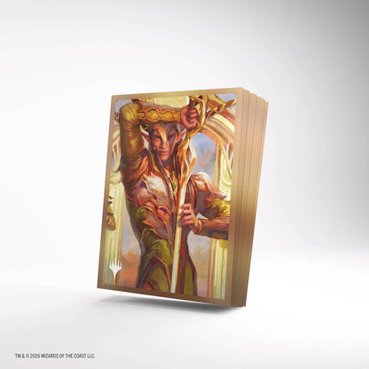 MTG Lorwyn Eclipsed Premium Art Sleeves - Morcants Loyalist stacked sleeve artwork