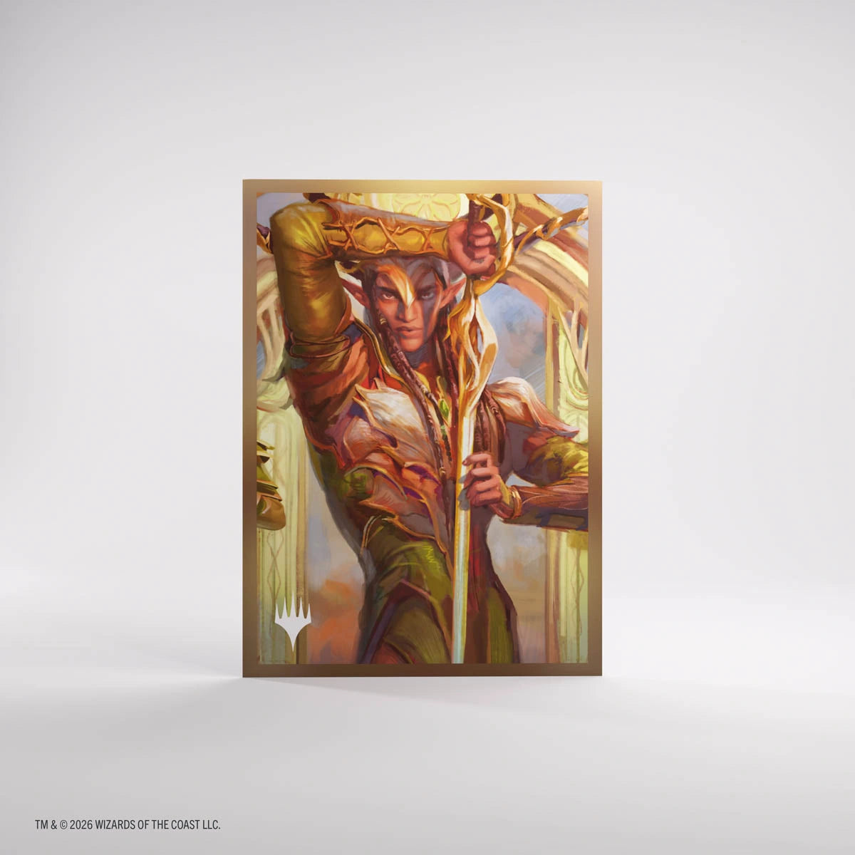 MTG Lorwyn Eclipsed Premium Art Sleeves - Morcants Loyalist single sleeve artwork