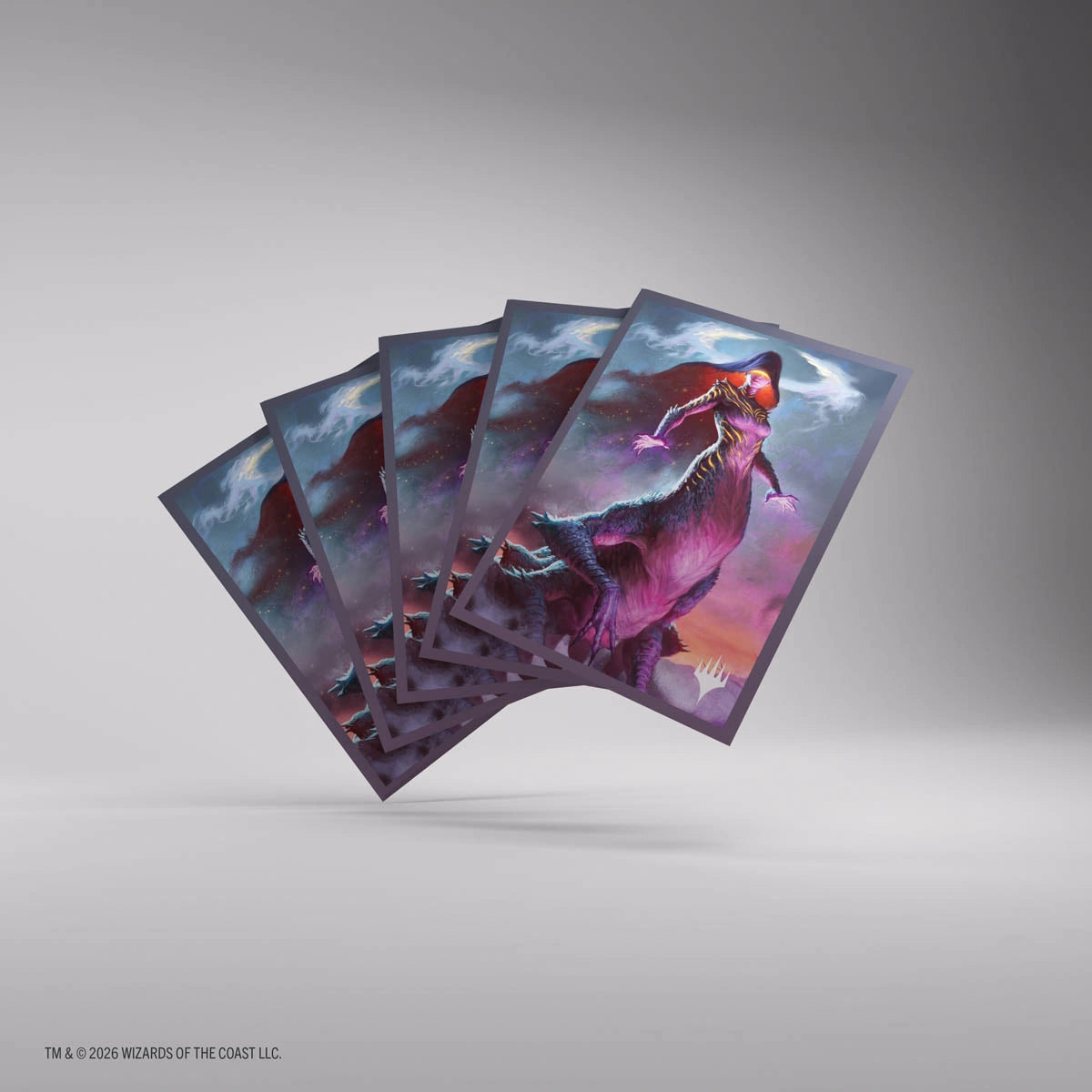 MTG Lorwyn Eclipsed Premium Art Sleeves - Moonshadow fanned sleeves
