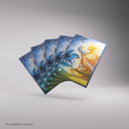 MTG Lorwyn Eclipsed Premium Art Sleeves - Celestial Reunion fanned sleeves