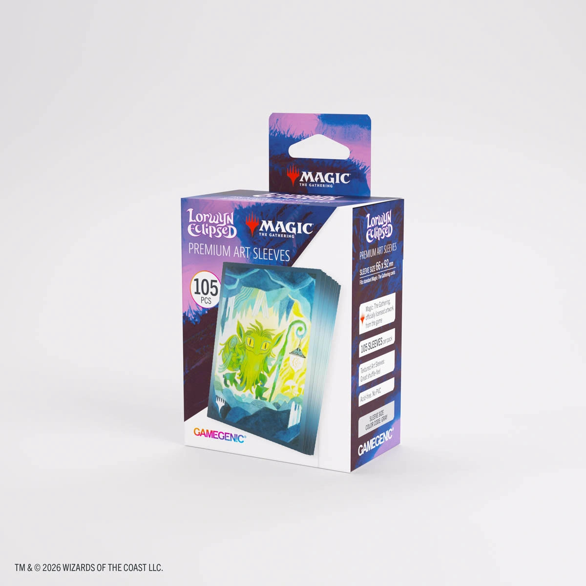 MTG Lorwyn Eclipsed Premium Art Sleeves - Mutable Explorer packaging front
