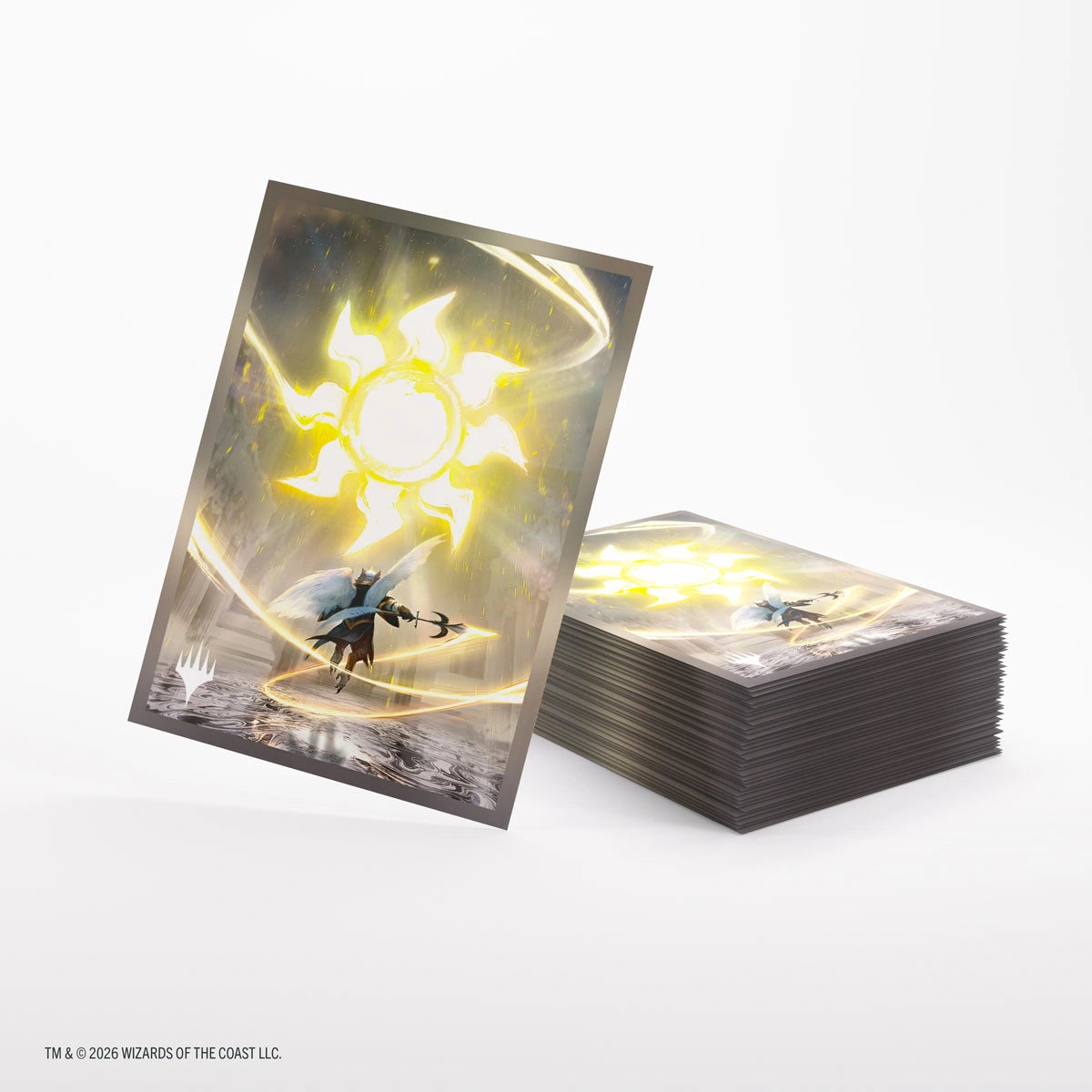 Gamegenic Magic The Gathering Secrets of Strixhaven Premium Art Sleeves - Plains (66 x 92 mm) (105 Sleeves Per Pack)