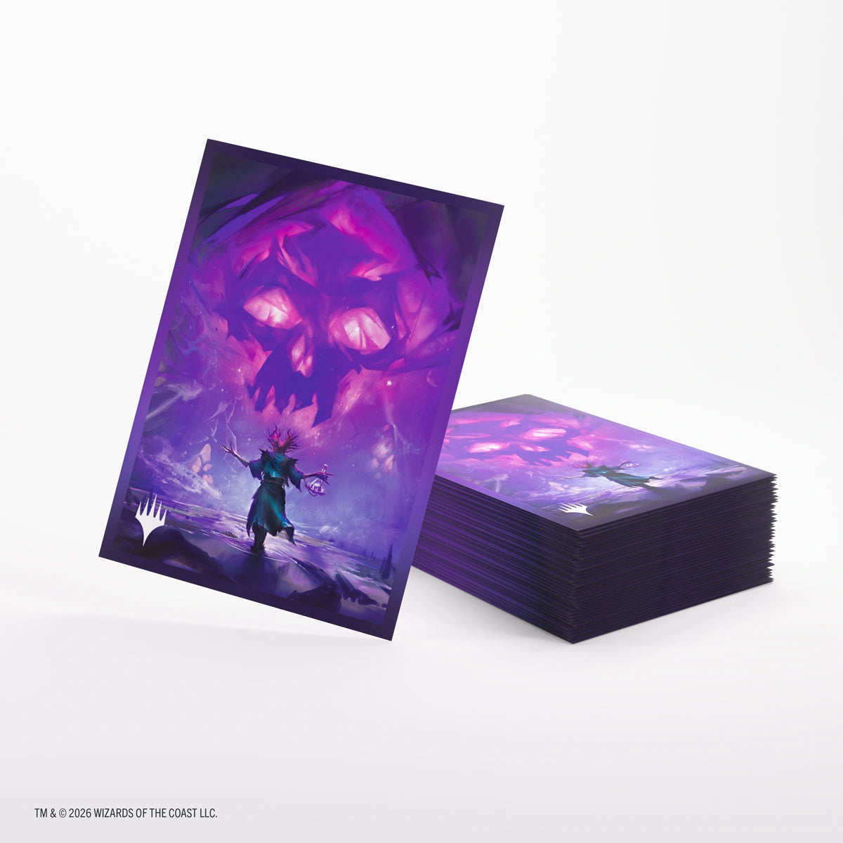 Gamegenic Magic The Gathering Secrets of Strixhaven Premium Art Sleeves - Swamp (66 x 92 mm) (105 Sleeves Per Pack)