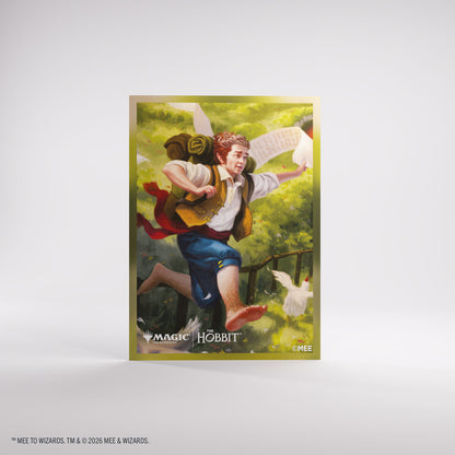 On an Adventure MTG The Hobbit Premium Art Sleeves - front sleeve artwork