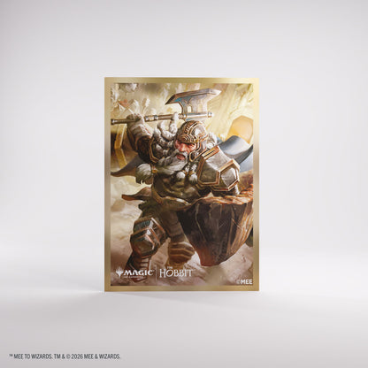 Thorin - Mountain-King MTG The Hobbit Premium Art Sleeves - front sleeve artwork