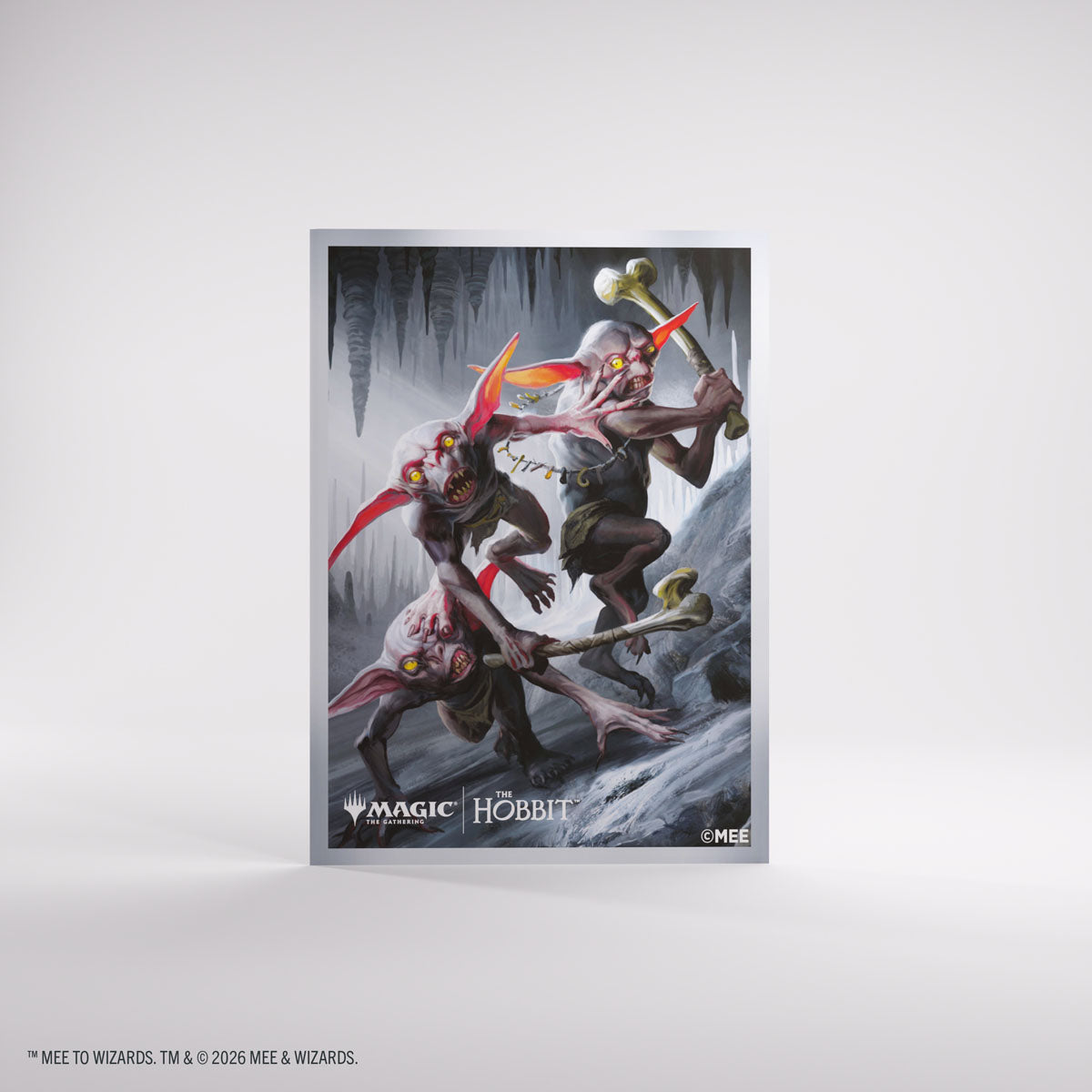 Goblin Army Token MTG The Hobbit Premium Art Sleeves - front sleeve artwork