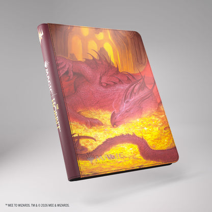 Gamegenic MTG The Hobbit Smaug's Mox Amber Zip-Up Album - front cover