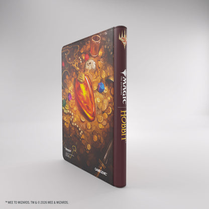 Gamegenic MTG The Hobbit Smaug's Mox Amber Zip-Up Album - spine and cover artwork