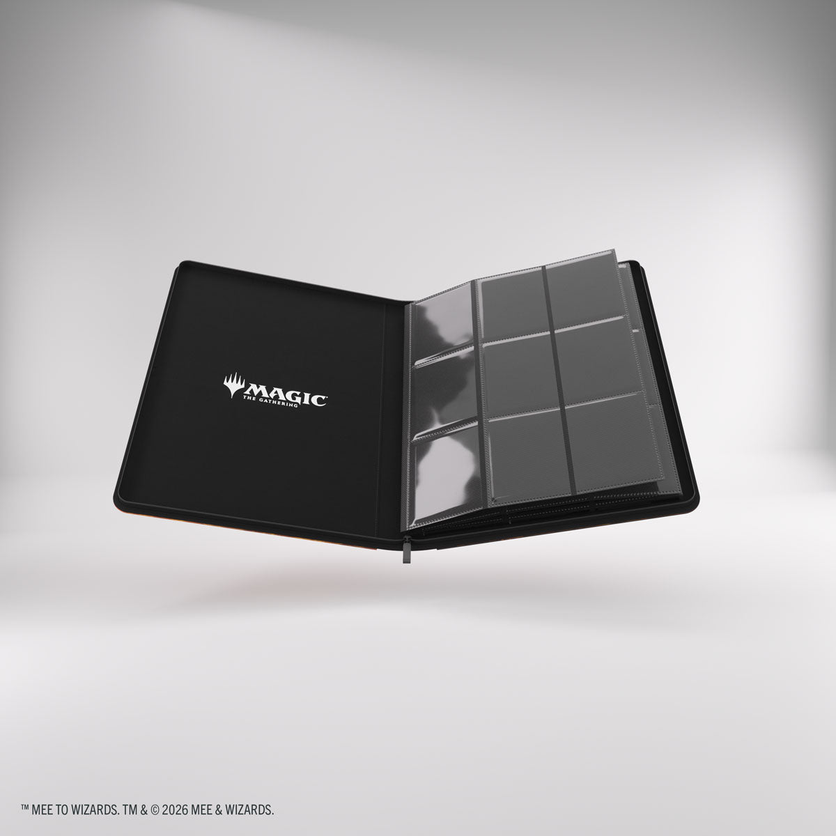Gamegenic MTG The Hobbit Smaug's Mox Amber Zip-Up Album - rear interior pages