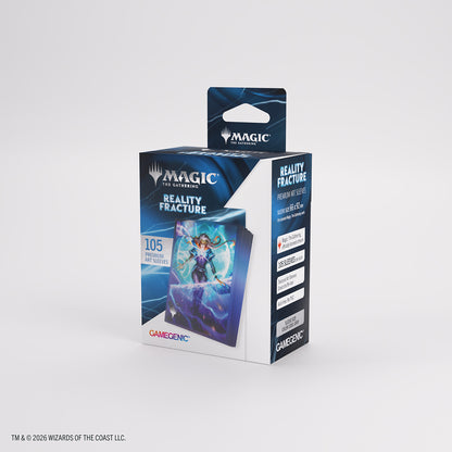 MTG Reality Fracture Premium Art Sleeves - Entrust the Spark packaging front