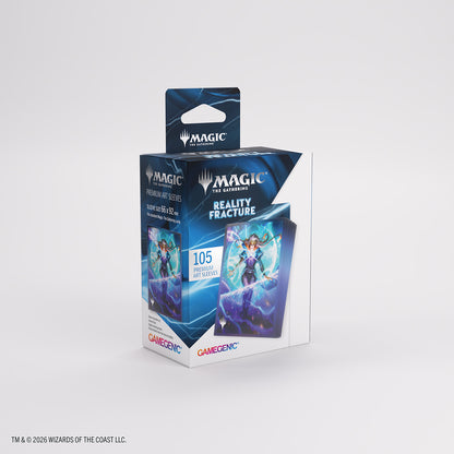 MTG Reality Fracture Premium Art Sleeves - Entrust the Spark alternative packaging view