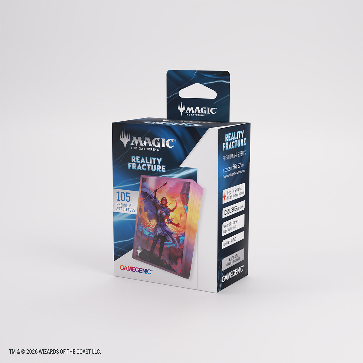MTG Reality Fracture Premium Art Sleeves - Nissa Leyline Tamer packaging front