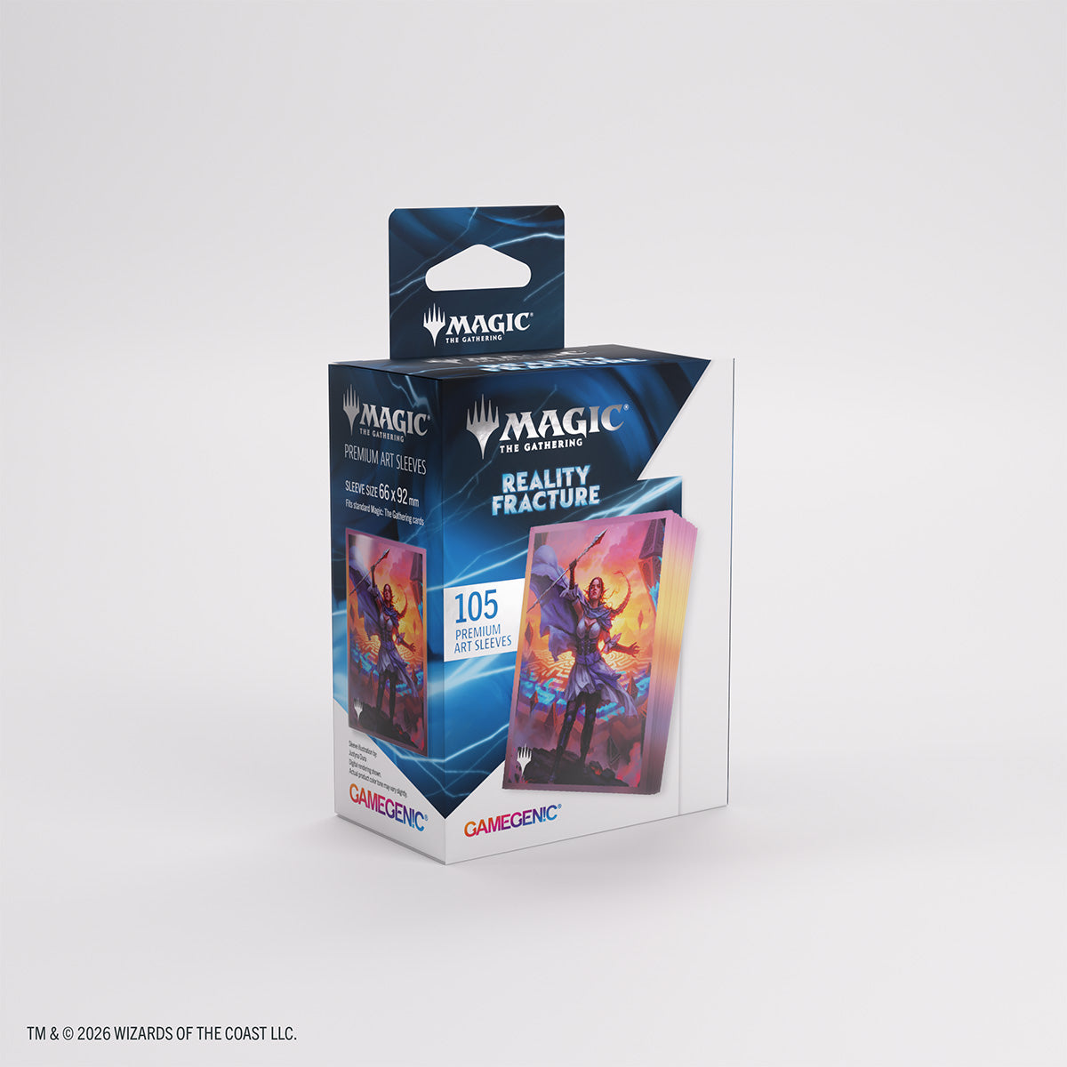 MTG Reality Fracture Premium Art Sleeves - Nissa Leyline Tamer alternative packaging view