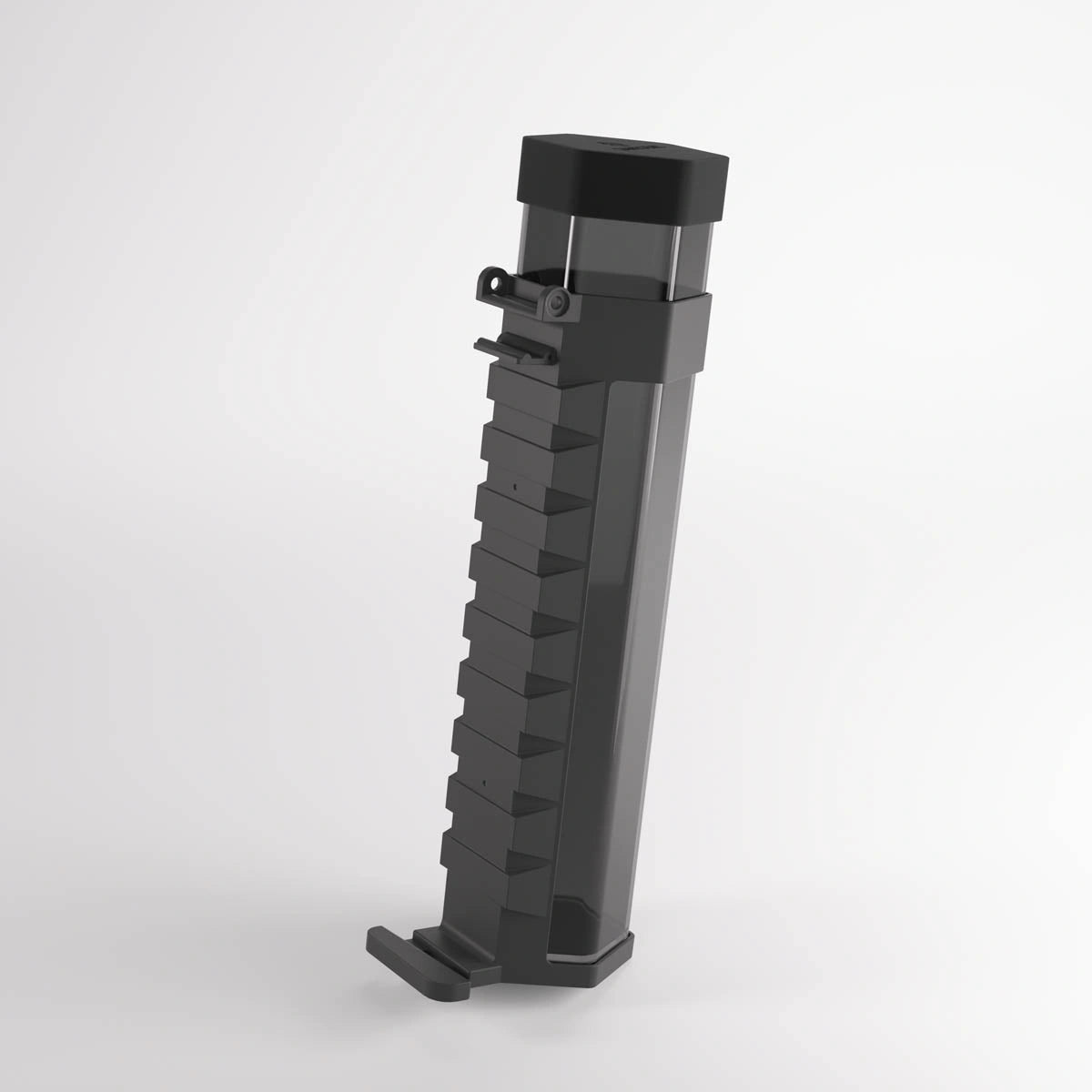 Gamegenic Game Castle Black Tube Holder with included black Playmat Tube