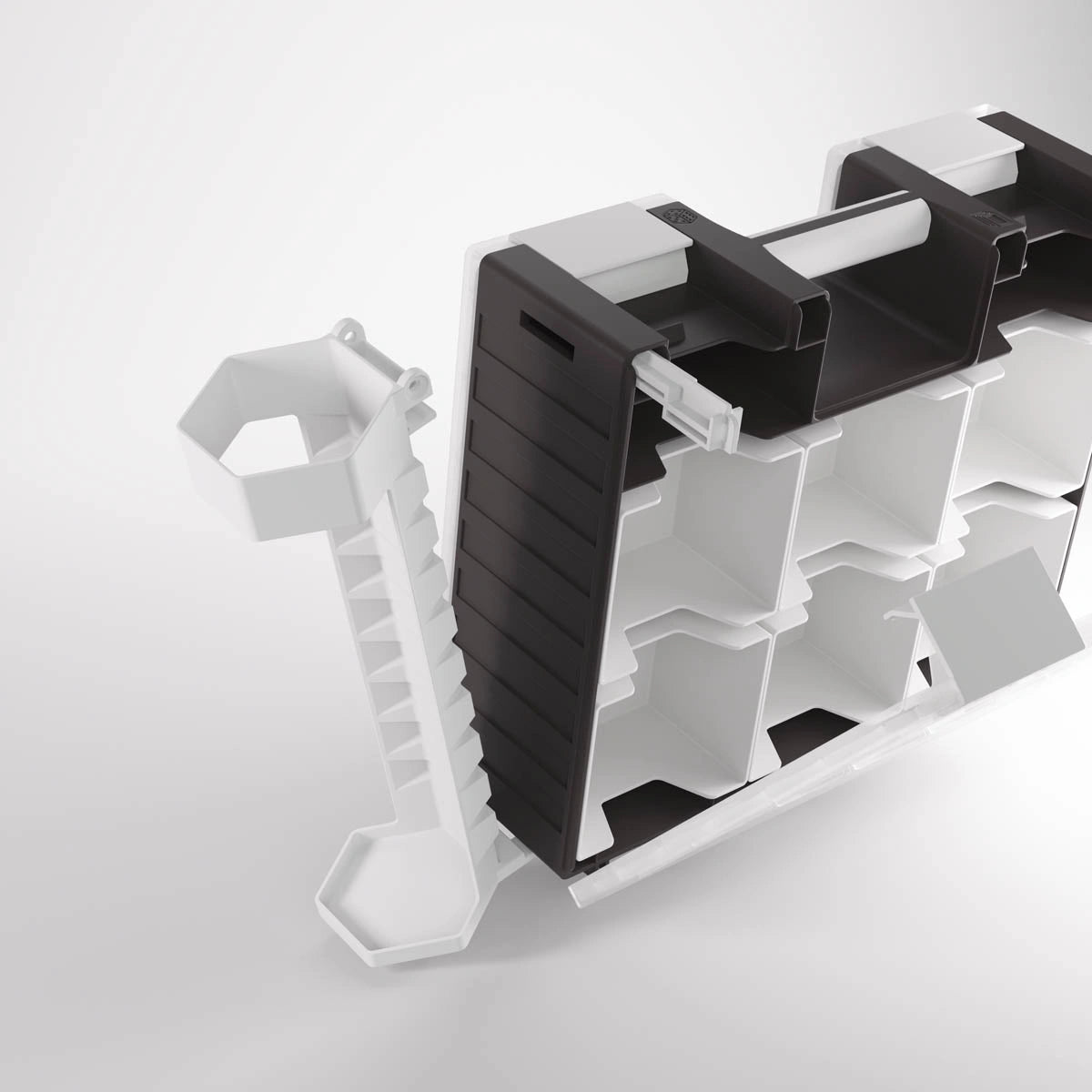 White Tube Holder detached beside a Game Castle