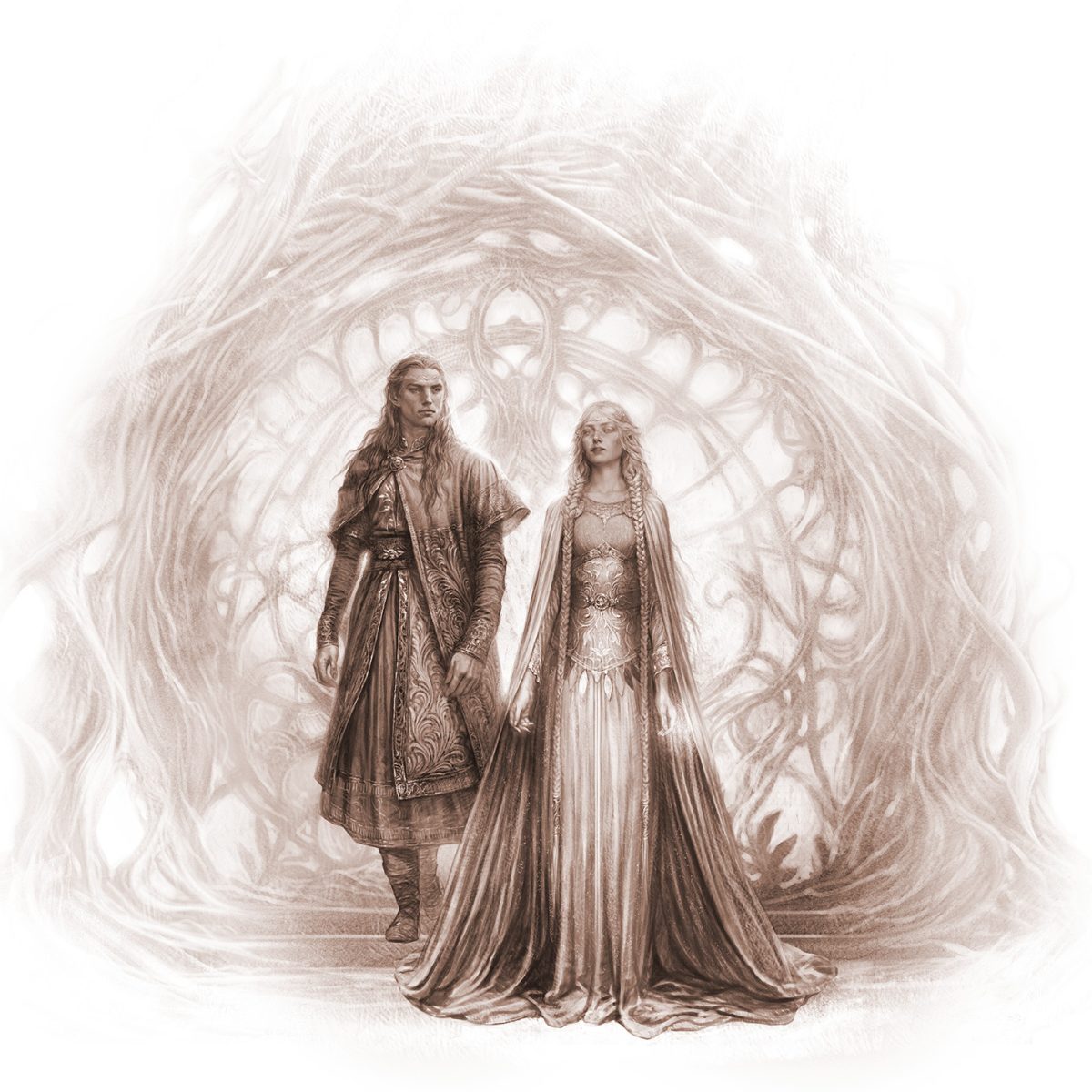 The One Ring RPG, Realms of the Three Rings interior artwork view 5