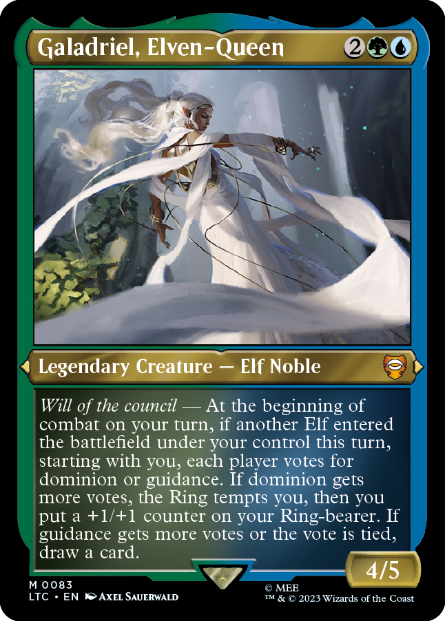 MTG Lord of the Rings Galadrie Elven-Queen