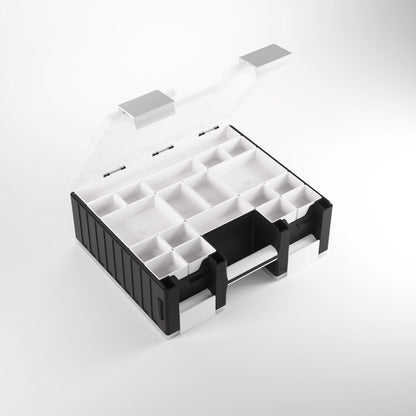 Gamegenic gaming storage case with accessory trays