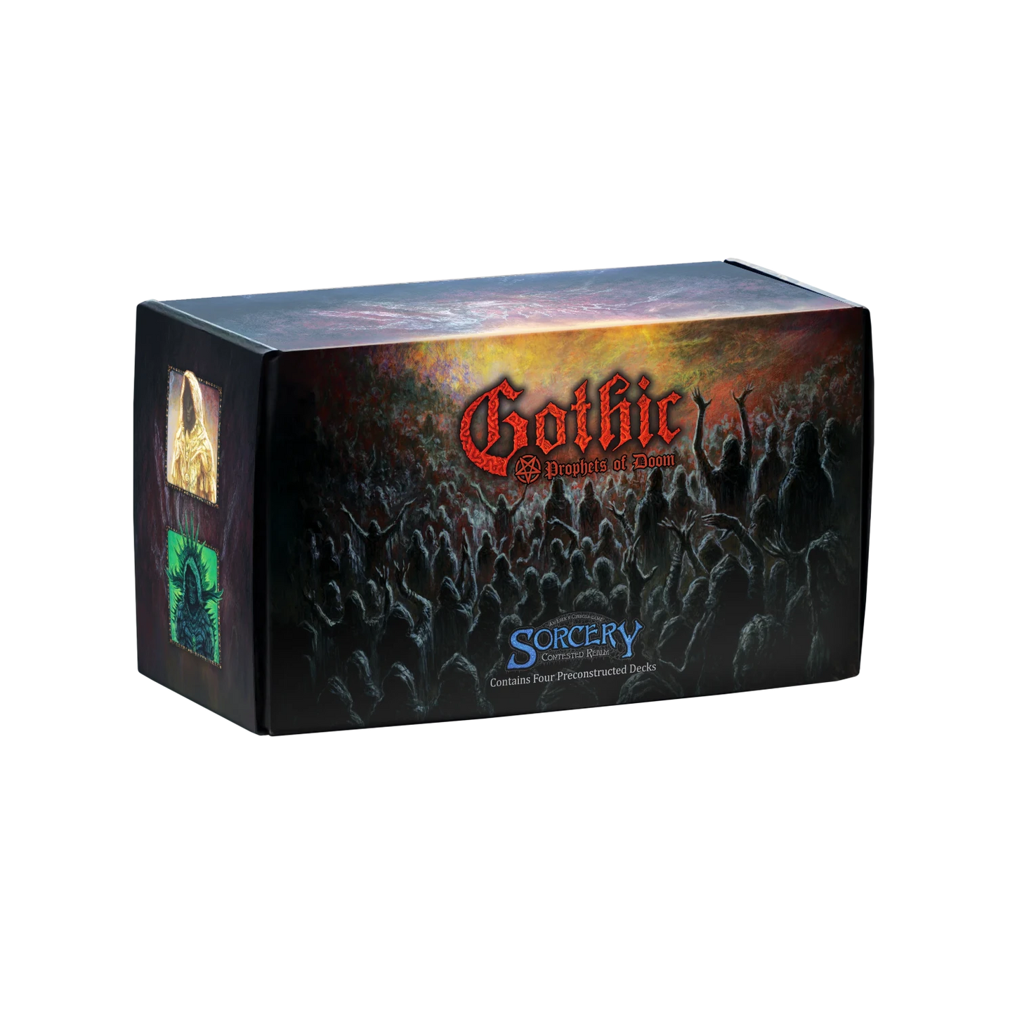 Sorcery TCG Gothic Prophets of Doom preconstructed deck box