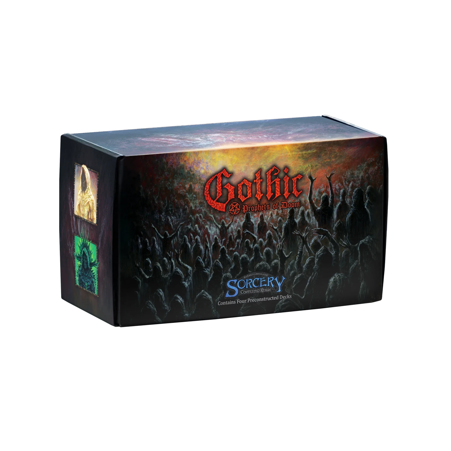 Sorcery TCG Gothic Prophets of Doom preconstructed deck box