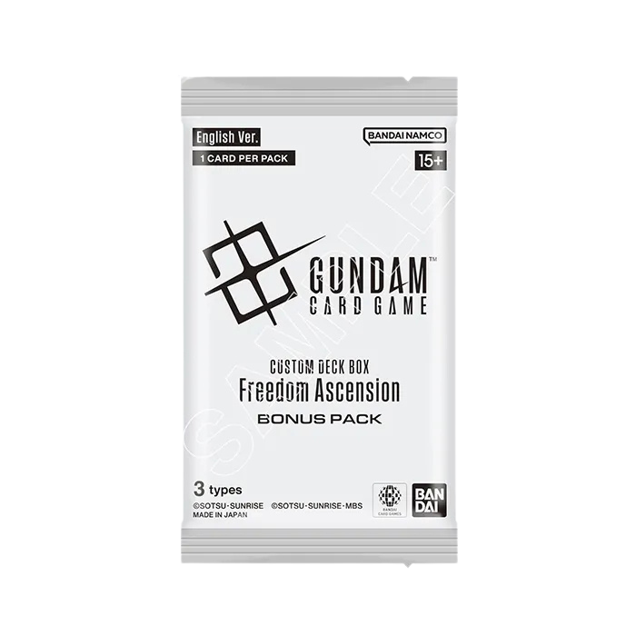 Gundam Card Game SC01 Deck Build Set Bonus Pack