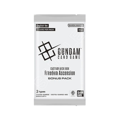 Gundam Card Game SC01 Deck Build Set Bonus Pack