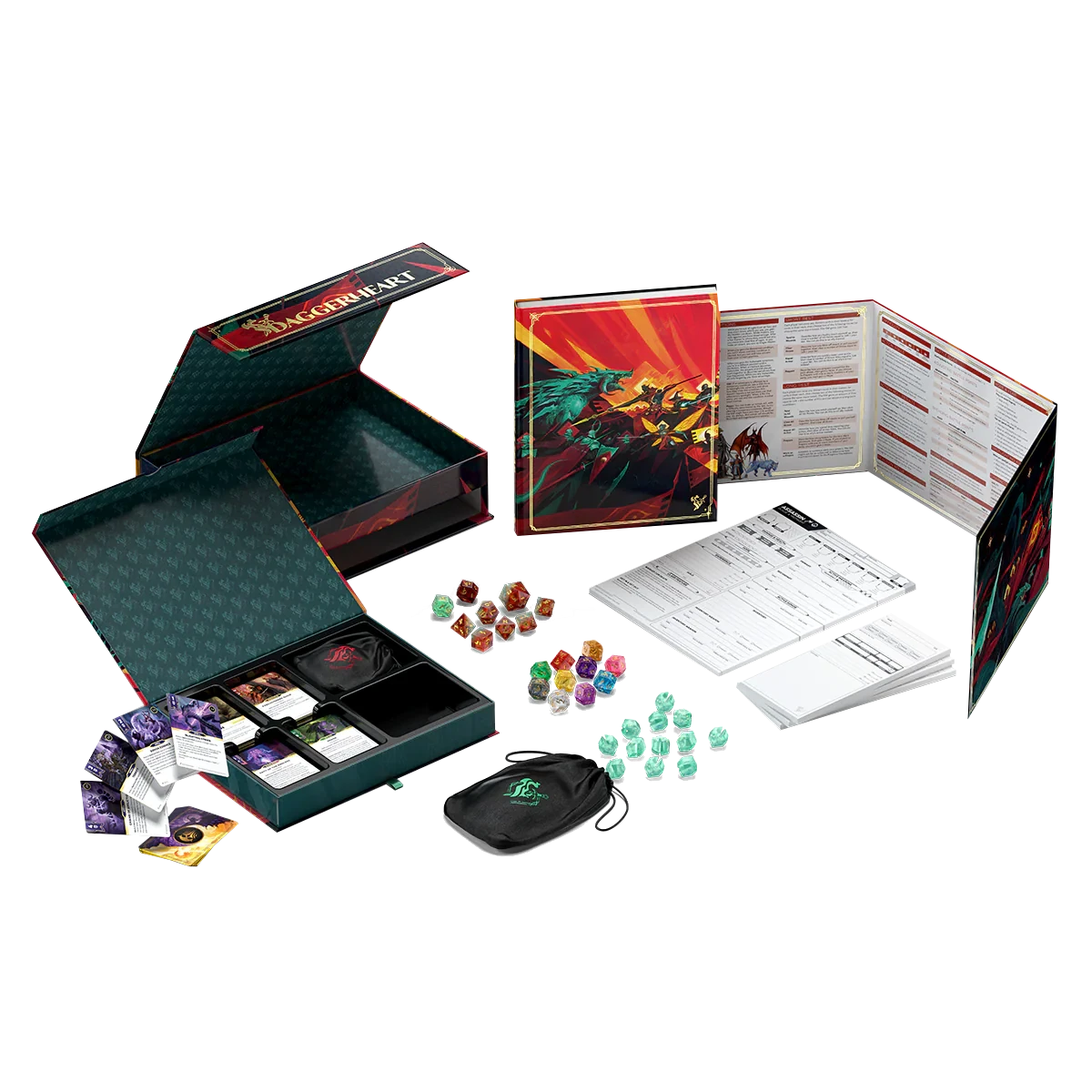 Daggerheart Hope and Fear Deluxe Limited Edition contents