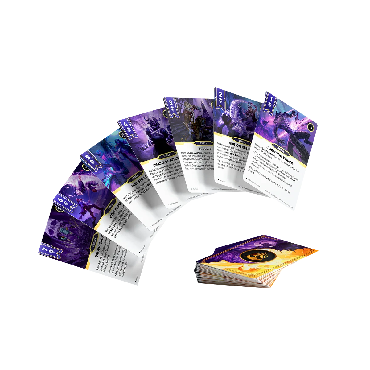 Daggerheart Hope and Fear standard edition cards
