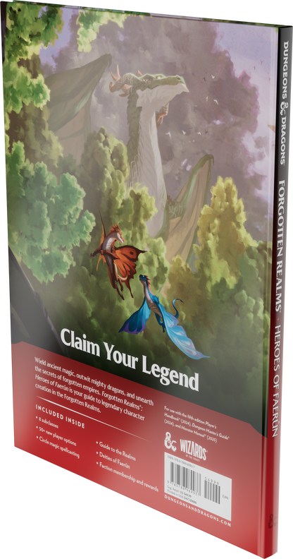D&D Forgotten Realms: Heroes of Faerun (preorder)