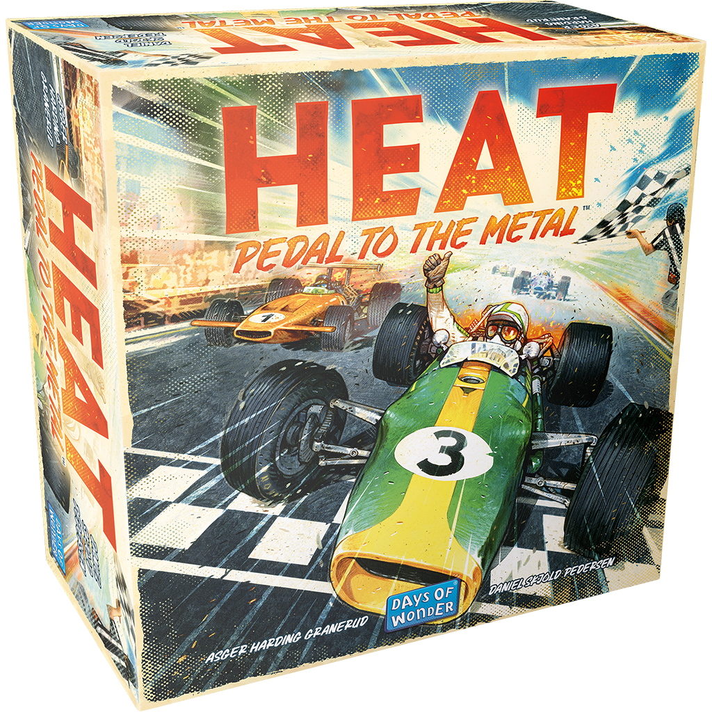 Heat Pedal to the Metal Board Game