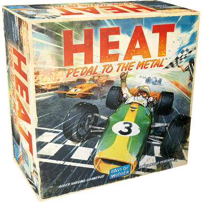 Heat Pedal to the Metal Board Game