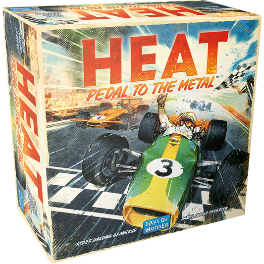 Heat Pedal to the Metal Board Game