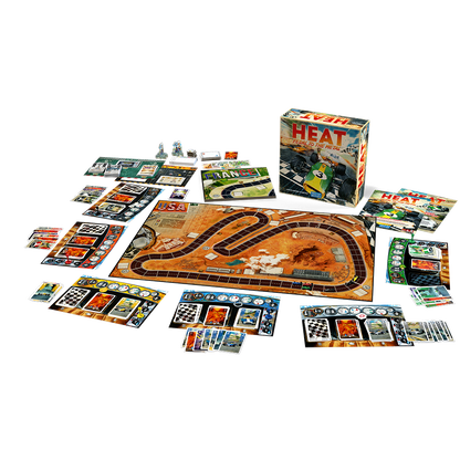 Heat Pedal to the Metal Game Components