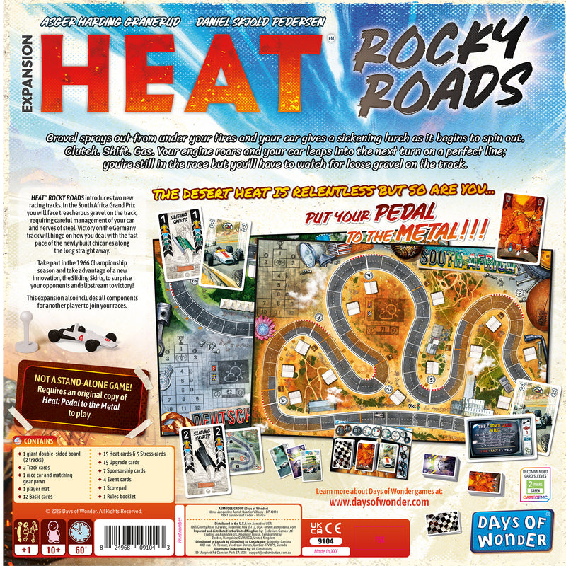 Heat Rocky Roads Expansion box back