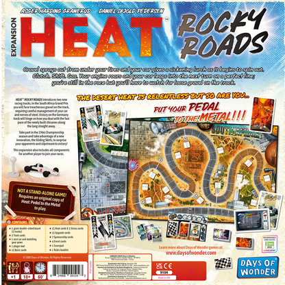 Heat Rocky Roads Expansion box back