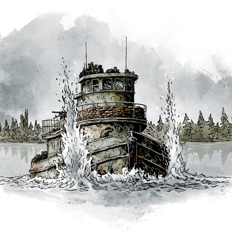 Twilight 2000 RPG, Hostile Waters interior artwork view 18
