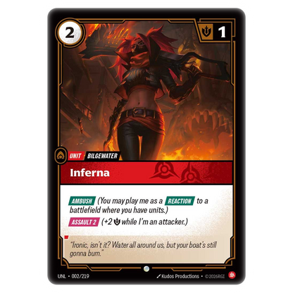Riftbound Unleashed Inferna