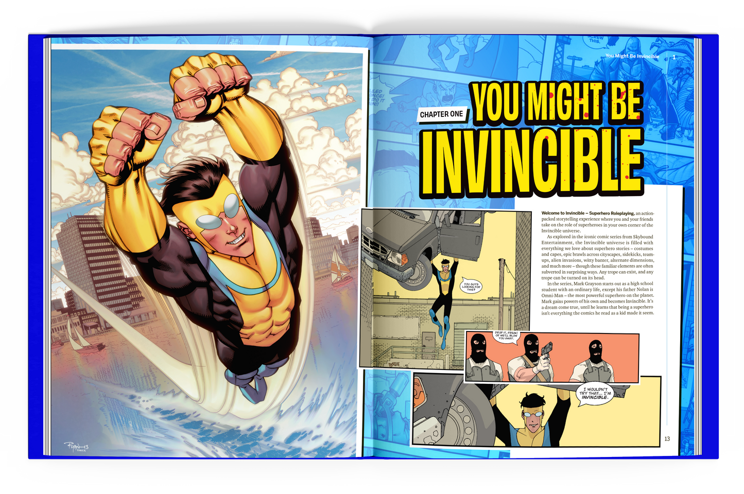 Invincible – Superhero Roleplaying Core Rulebook – Collector's Edition - Physical + Digital - mid 2026 Delivery