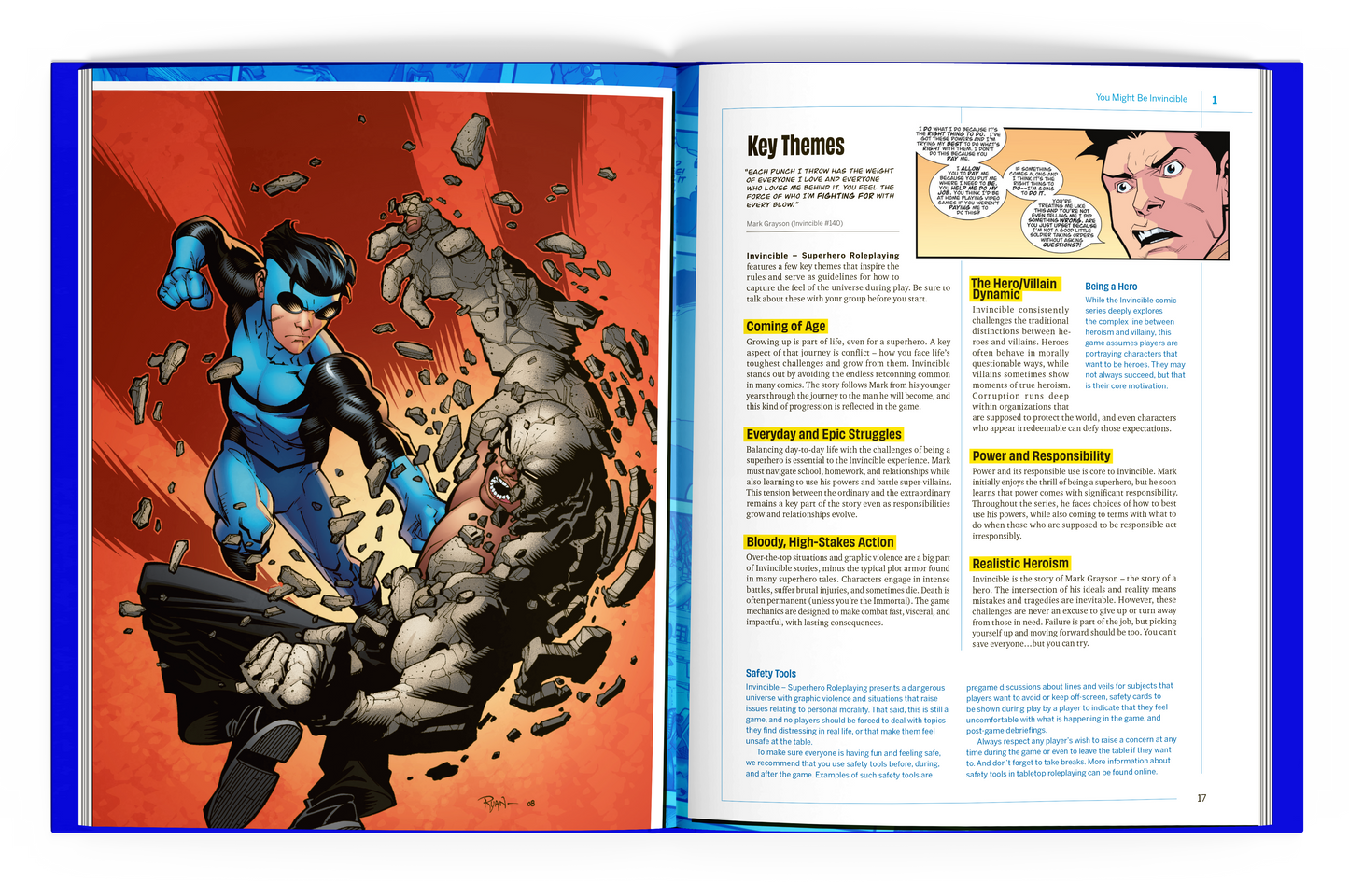 Invincible – Superhero Roleplaying Core Rulebook – Collector's Edition - Physical + Digital - mid 2026 Delivery