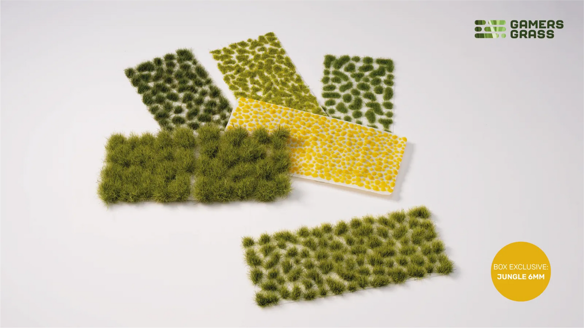 Gamers Grass Jungle Floor Basing Box
