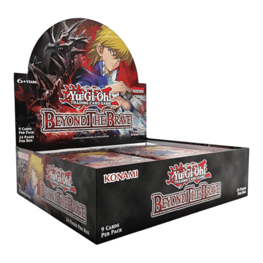 Yu-Gi-Oh! Beyond the Brave 24-pack Booster Box with Joey Wheeler and Red-Eyes Black Dragon artwork