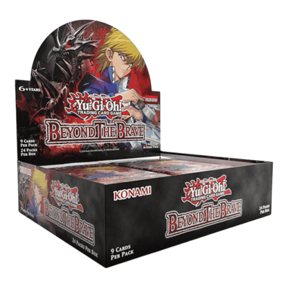 Yu-Gi-Oh! Beyond the Brave 24-pack Booster Box with Joey Wheeler and Red-Eyes Black Dragon artwork