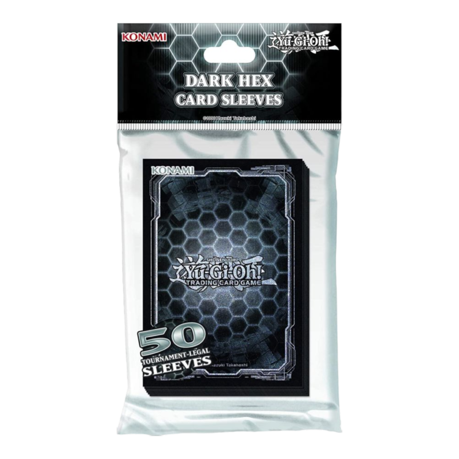 Yu-Gi-Oh! - Trading Card Game Dark Hex Card Sleeves 50ct