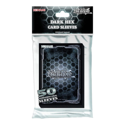 Yu-Gi-Oh! - Trading Card Game Dark Hex Card Sleeves 50ct
