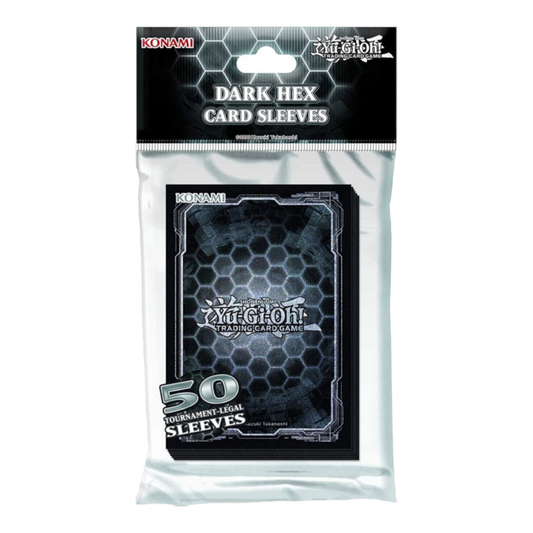 Yu-Gi-Oh! - Trading Card Game Dark Hex Card Sleeves 50ct